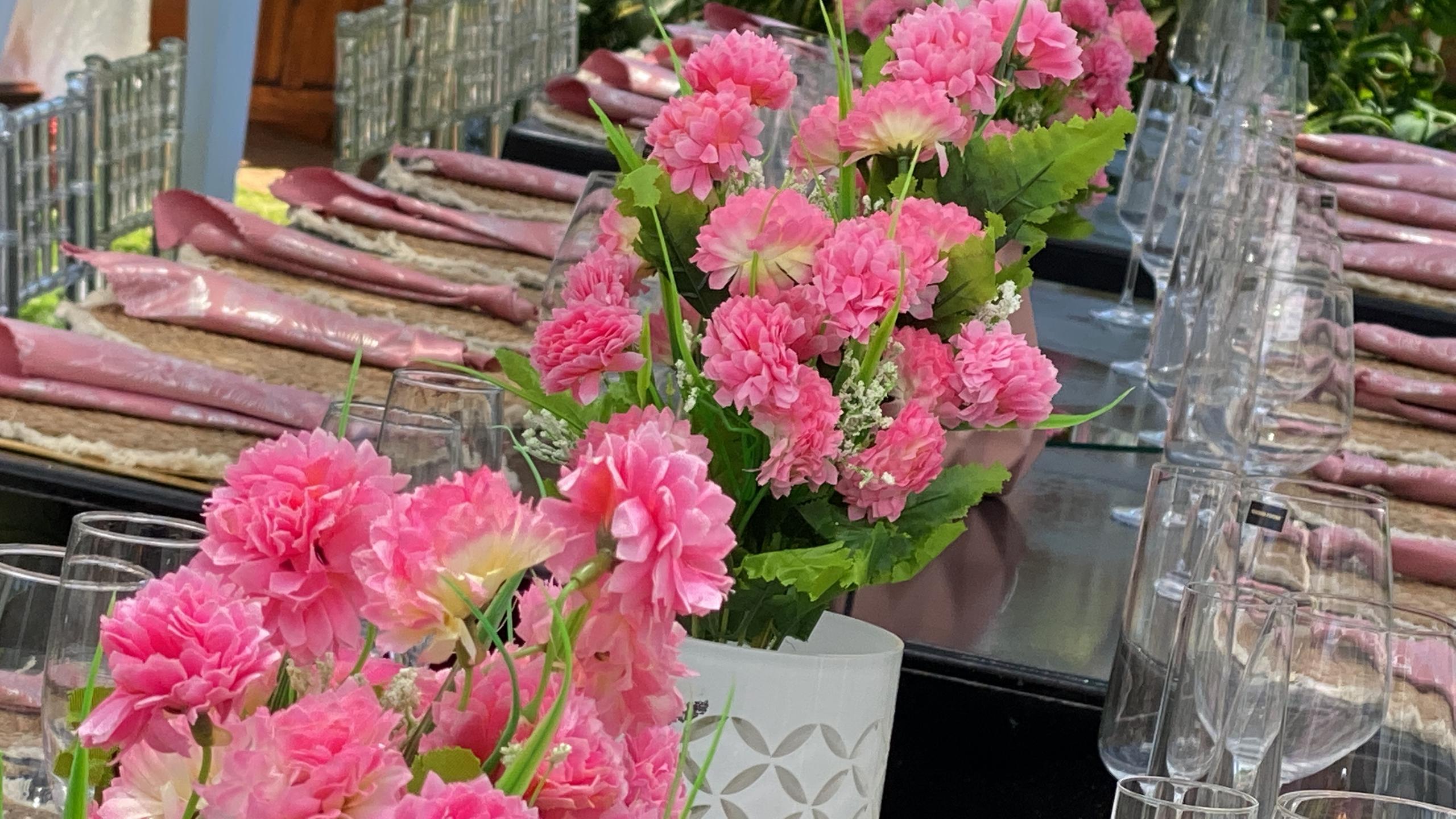 Corporate Gala Dinner in Harare event setup and styling by LEMA